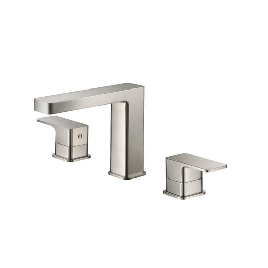 Flusso 196.2000 Three Hole 8" Widespread Two Handle Bathroom Faucet