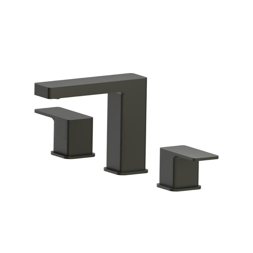 Flusso 196.2000 Three Hole 8" Widespread Two Handle Bathroom Faucet