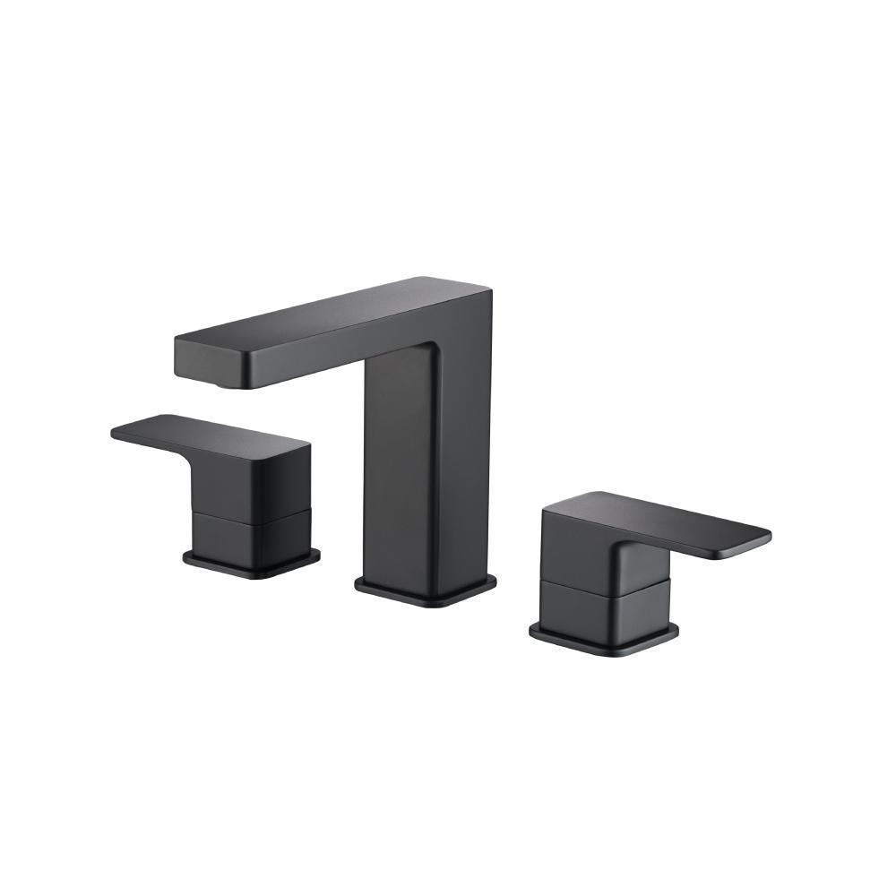 Flusso 196.2000 Three Hole 8" Widespread Two Handle Bathroom Faucet