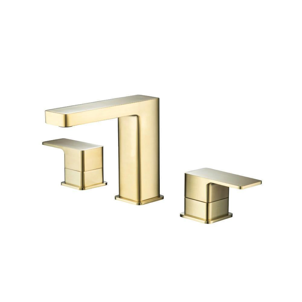 Flusso 196.2000 Three Hole 8" Widespread Two Handle Bathroom Faucet