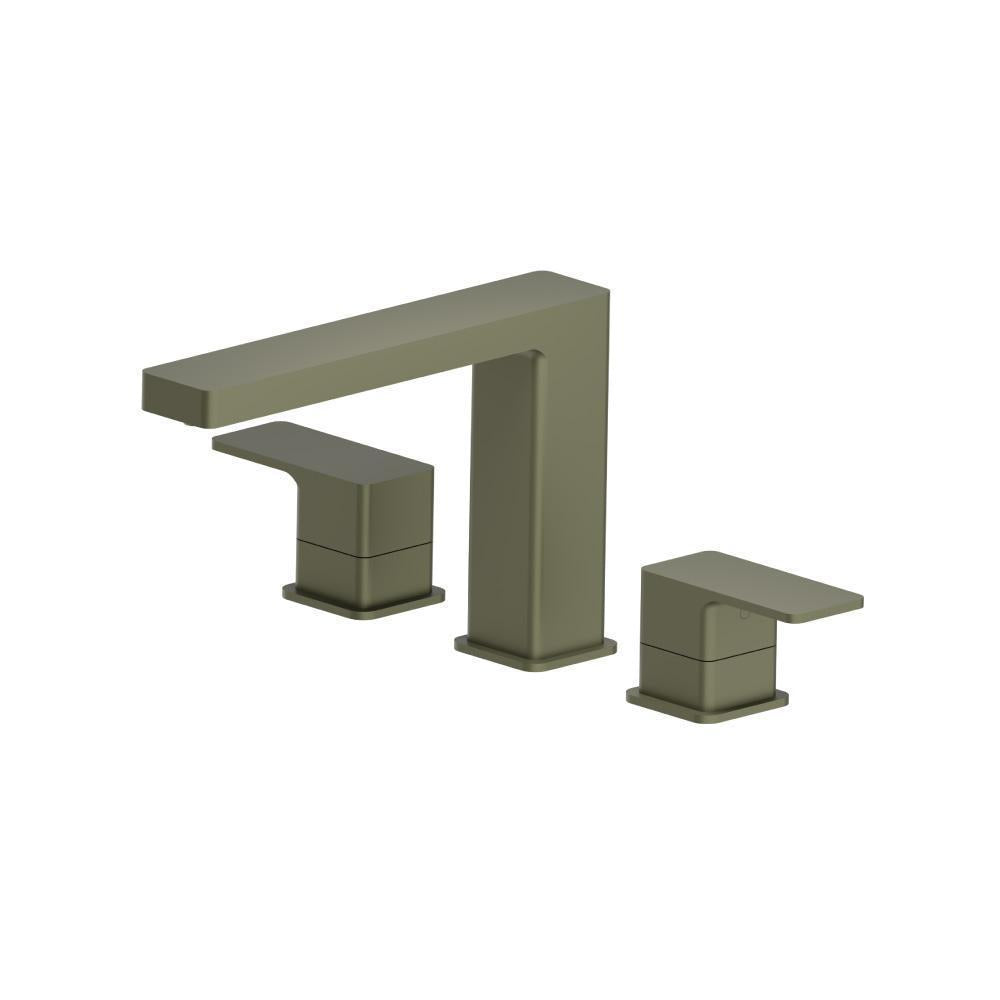 Flusso 196.2410 3 Hole Deck Mount Roman Tub Faucet