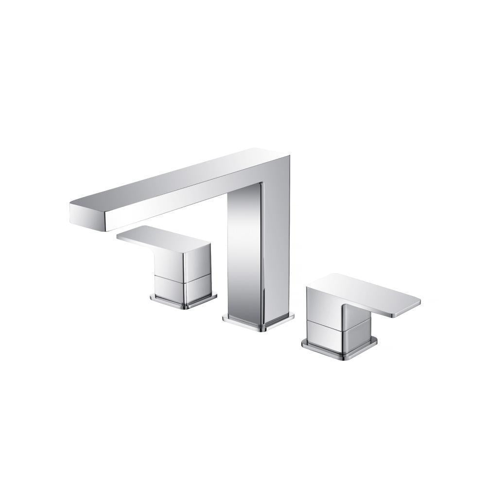 Flusso 196.2410 3 Hole Deck Mount Roman Tub Faucet