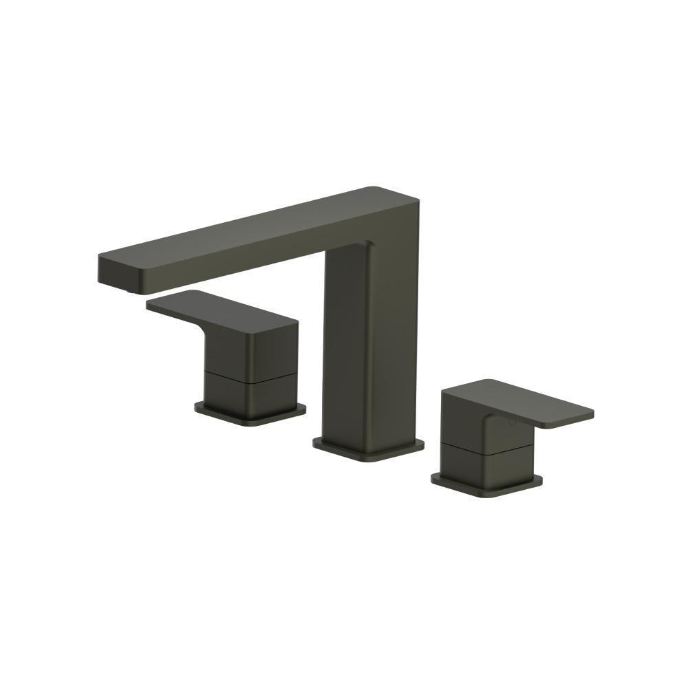 Flusso 196.2410 3 Hole Deck Mount Roman Tub Faucet
