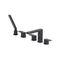 Flusso 196.2420 Five Hole Deck Mounted Roman Tub Faucet With Hand Shower