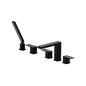 Flusso 196.2420 Five Hole Deck Mounted Roman Tub Faucet With Hand Shower