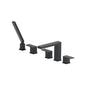 Flusso 196.2420 Five Hole Deck Mounted Roman Tub Faucet With Hand Shower