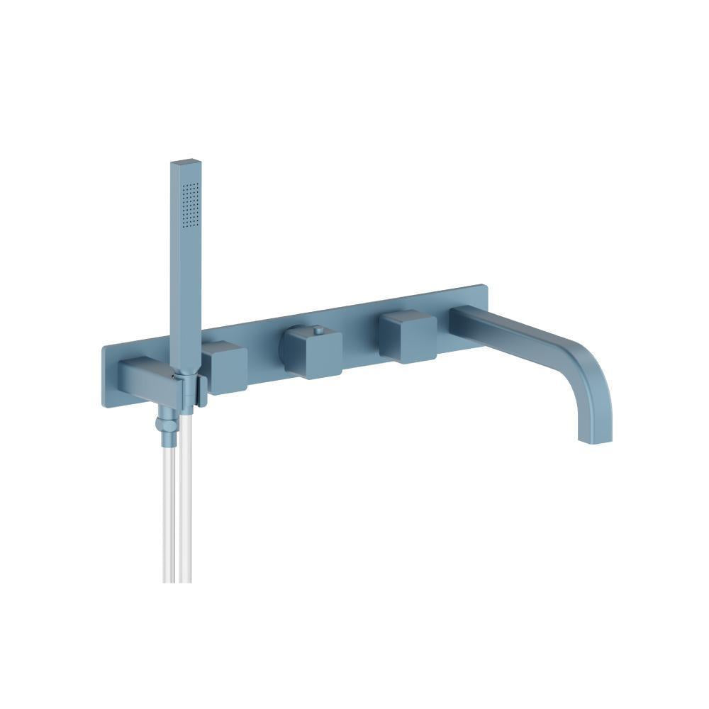 Flusso 196.2691 Wall Mount Tub Filler With Hand Shower