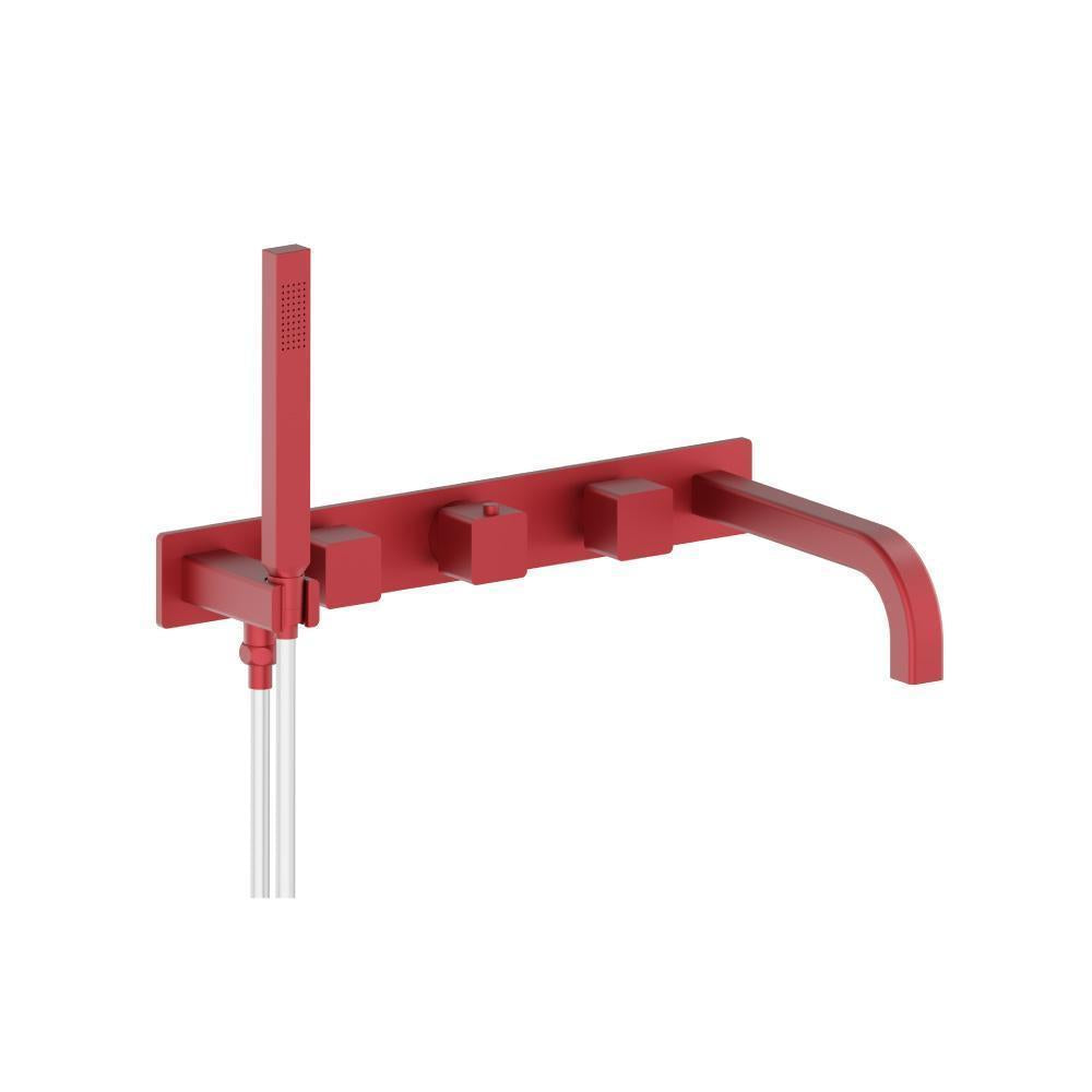 Flusso 196.2691 Wall Mount Tub Filler With Hand Shower
