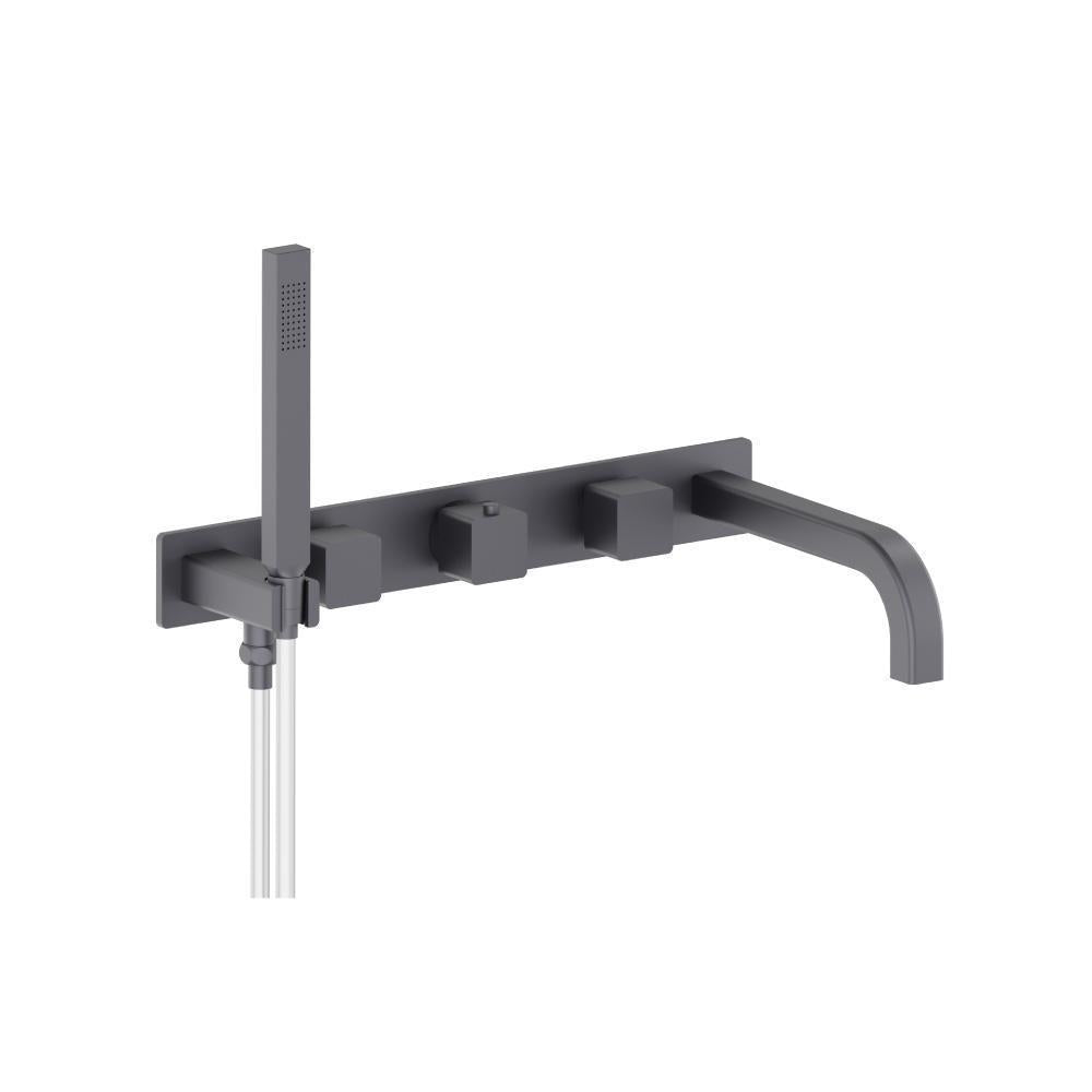 Flusso 196.2691 Wall Mount Tub Filler With Hand Shower