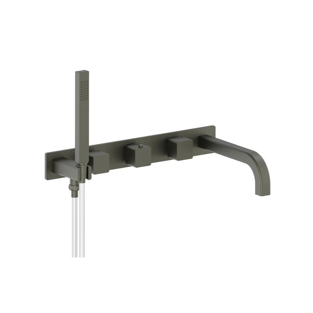 Flusso 196.2691 Wall Mount Tub Filler With Hand Shower