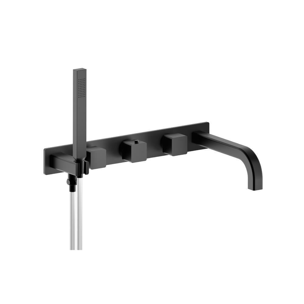 Flusso 196.2691 Wall Mount Tub Filler With Hand Shower