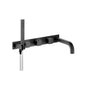 Flusso 196.2691 Wall Mount Tub Filler With Hand Shower