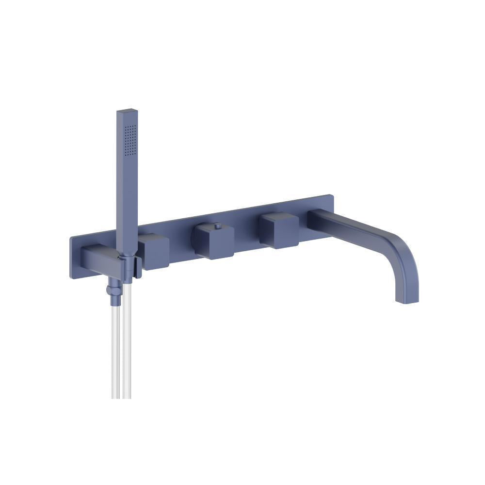 Flusso 196.2691 Wall Mount Tub Filler With Hand Shower