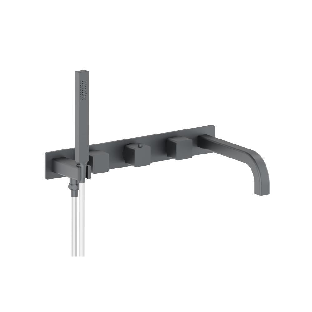 Flusso 196.2691 Wall Mount Tub Filler With Hand Shower