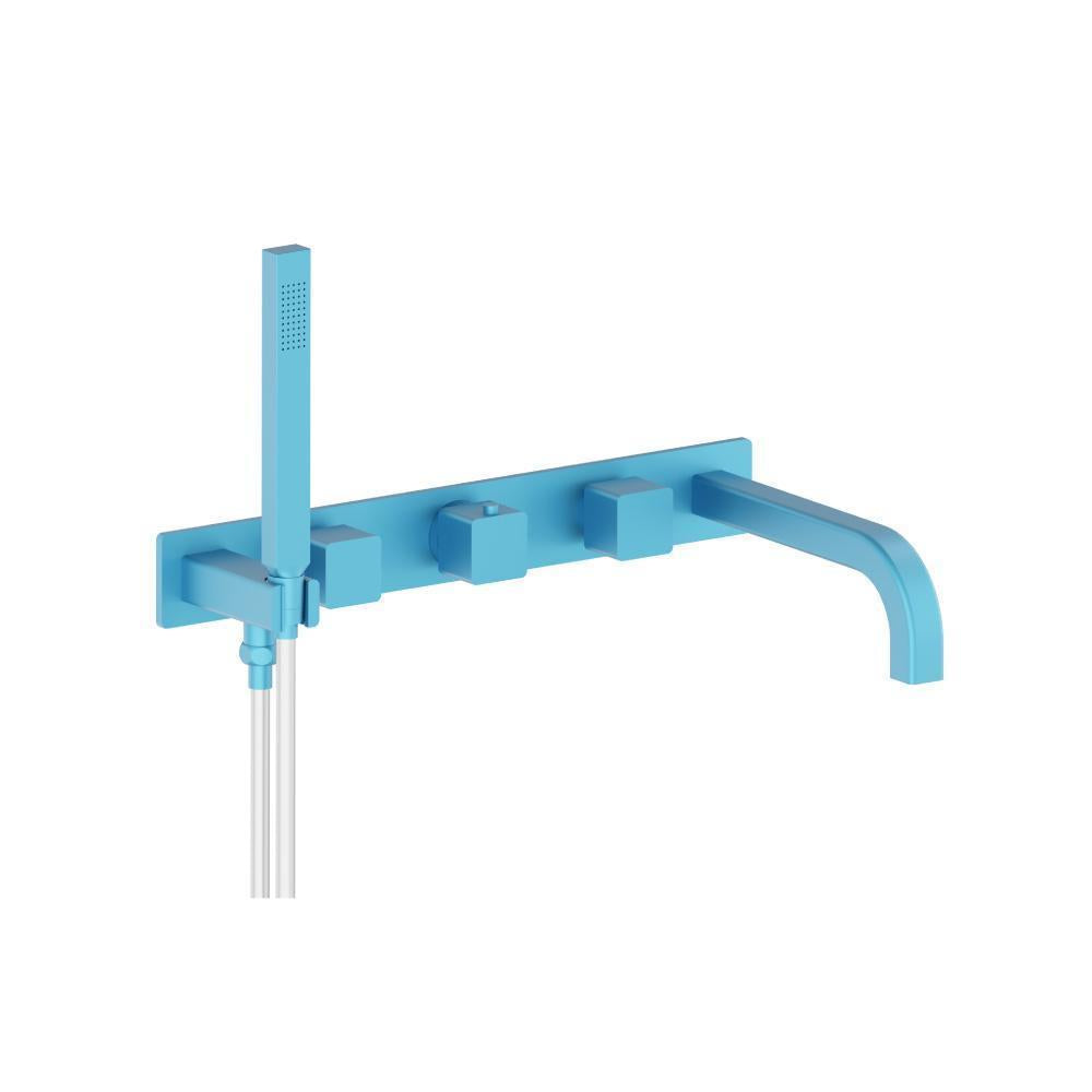 Flusso 196.2691 Wall Mount Tub Filler With Hand Shower