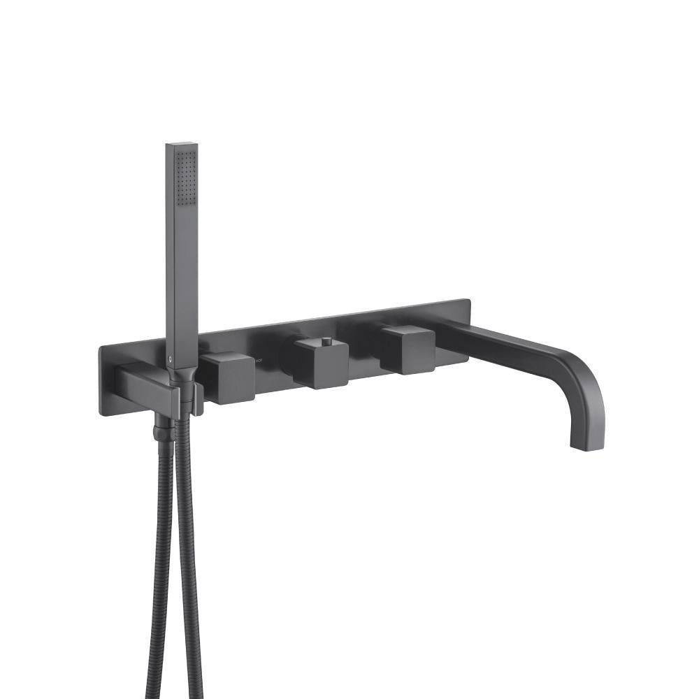 Flusso 196.2691 Wall Mount Tub Filler With Hand Shower