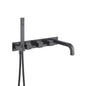 Flusso 196.2691 Wall Mount Tub Filler With Hand Shower