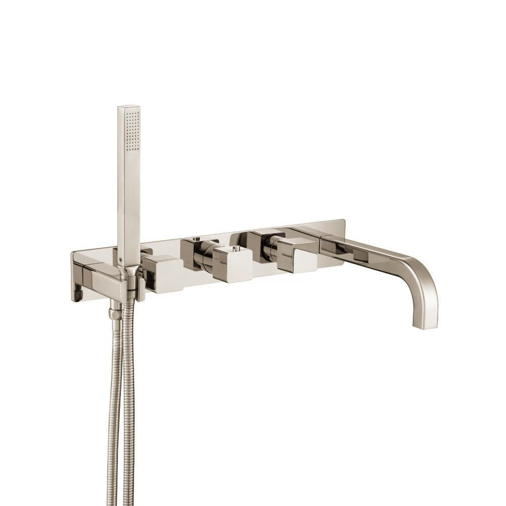 Flusso 196.2691 Wall Mount Tub Filler With Hand Shower