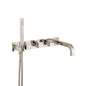 Flusso 196.2691T Trim For Wall Mount Tub Filler With Hand Shower