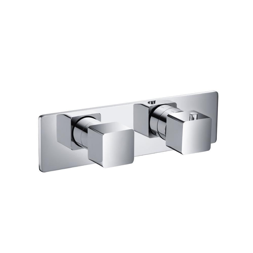 Flusso 196.2693 3/4" Horizontal Thermostatic Shower Valve % Trim - 1 Ouptut
