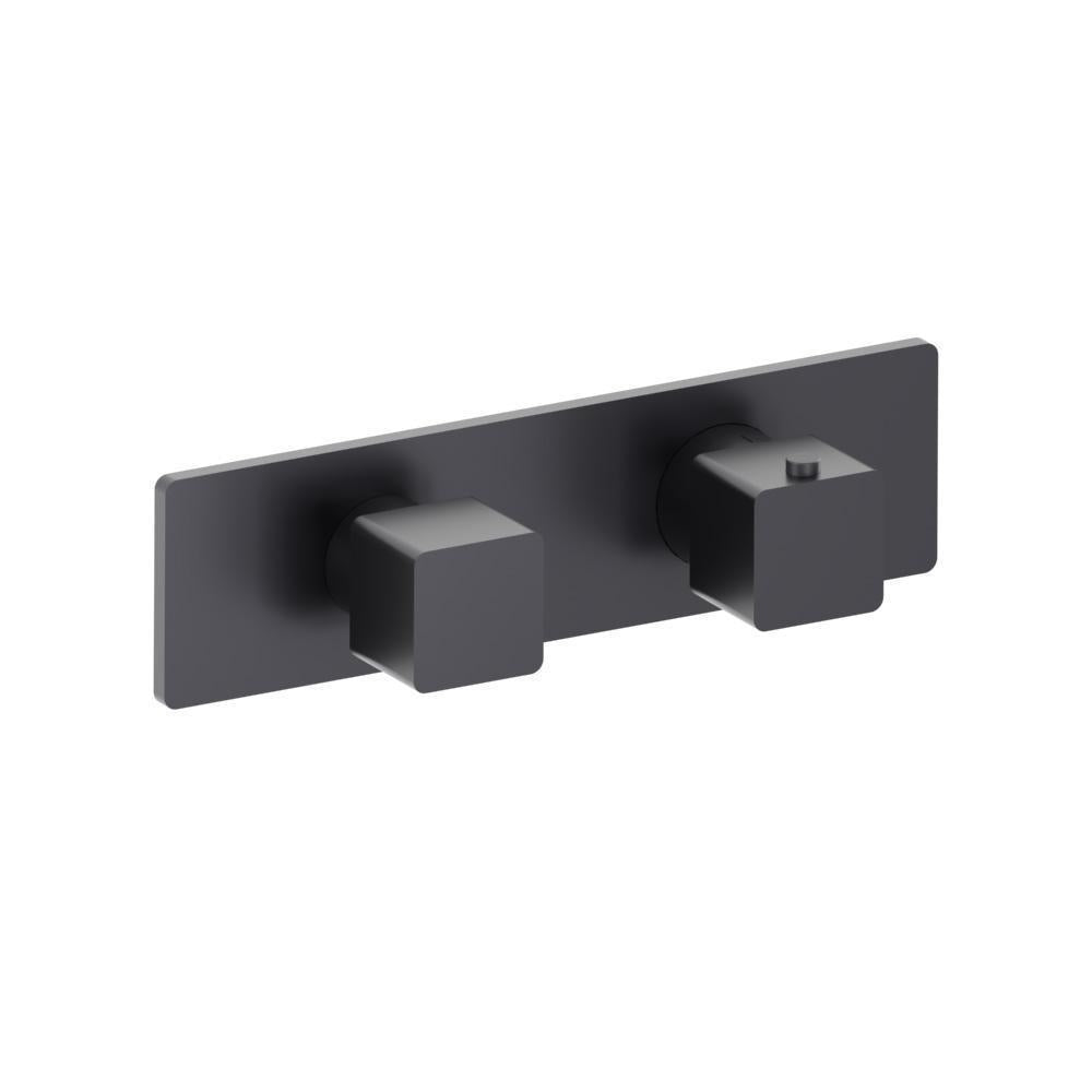 Flusso 196.2693 3/4" Horizontal Thermostatic Shower Valve % Trim - 1 Ouptut