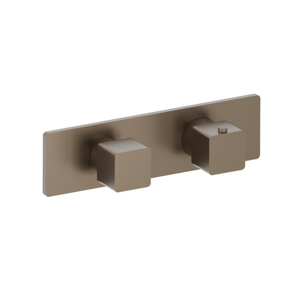Flusso 196.2693 3/4" Horizontal Thermostatic Shower Valve % Trim - 1 Ouptut