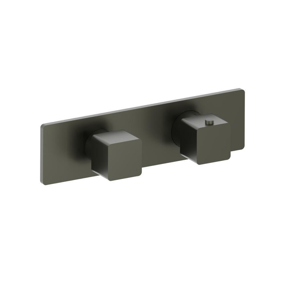 Flusso 196.2693 3/4" Horizontal Thermostatic Shower Valve % Trim - 1 Ouptut