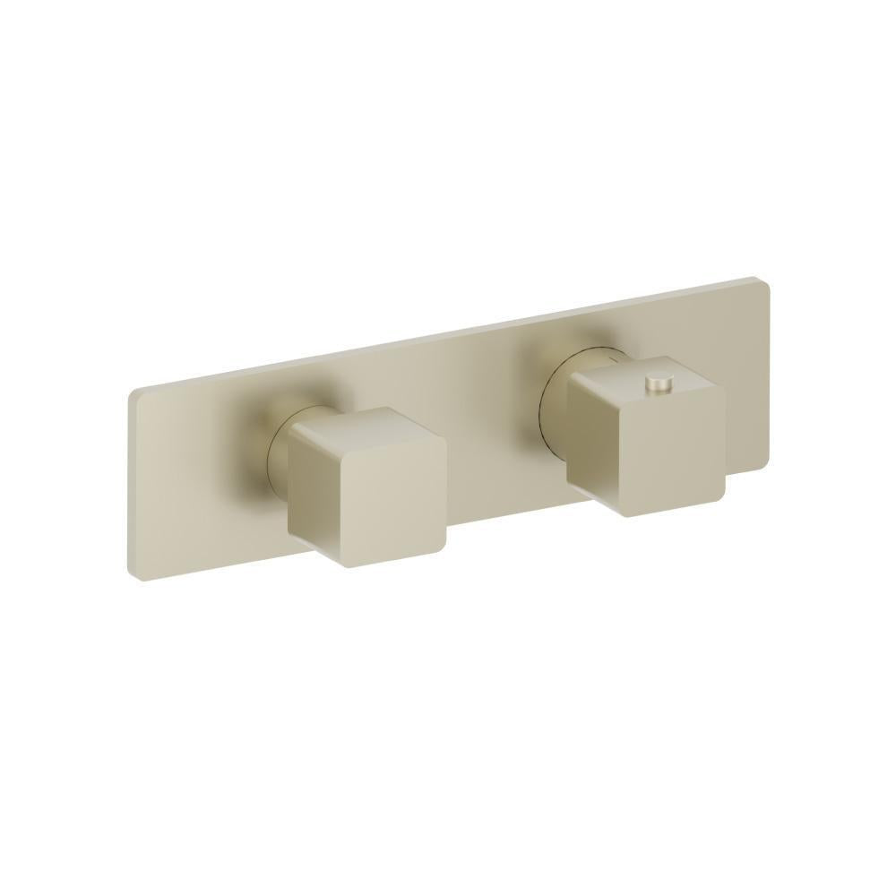 Flusso 196.2693 3/4" Horizontal Thermostatic Shower Valve % Trim - 1 Ouptut