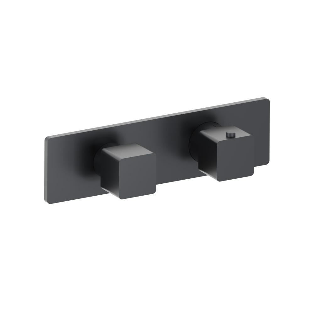 Flusso 196.2693 3/4" Horizontal Thermostatic Shower Valve % Trim - 1 Ouptut