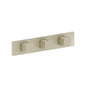 Flusso 196.2715 3/4" Horizontal Thermostatic Valve with 2 Volume Controls & Trim