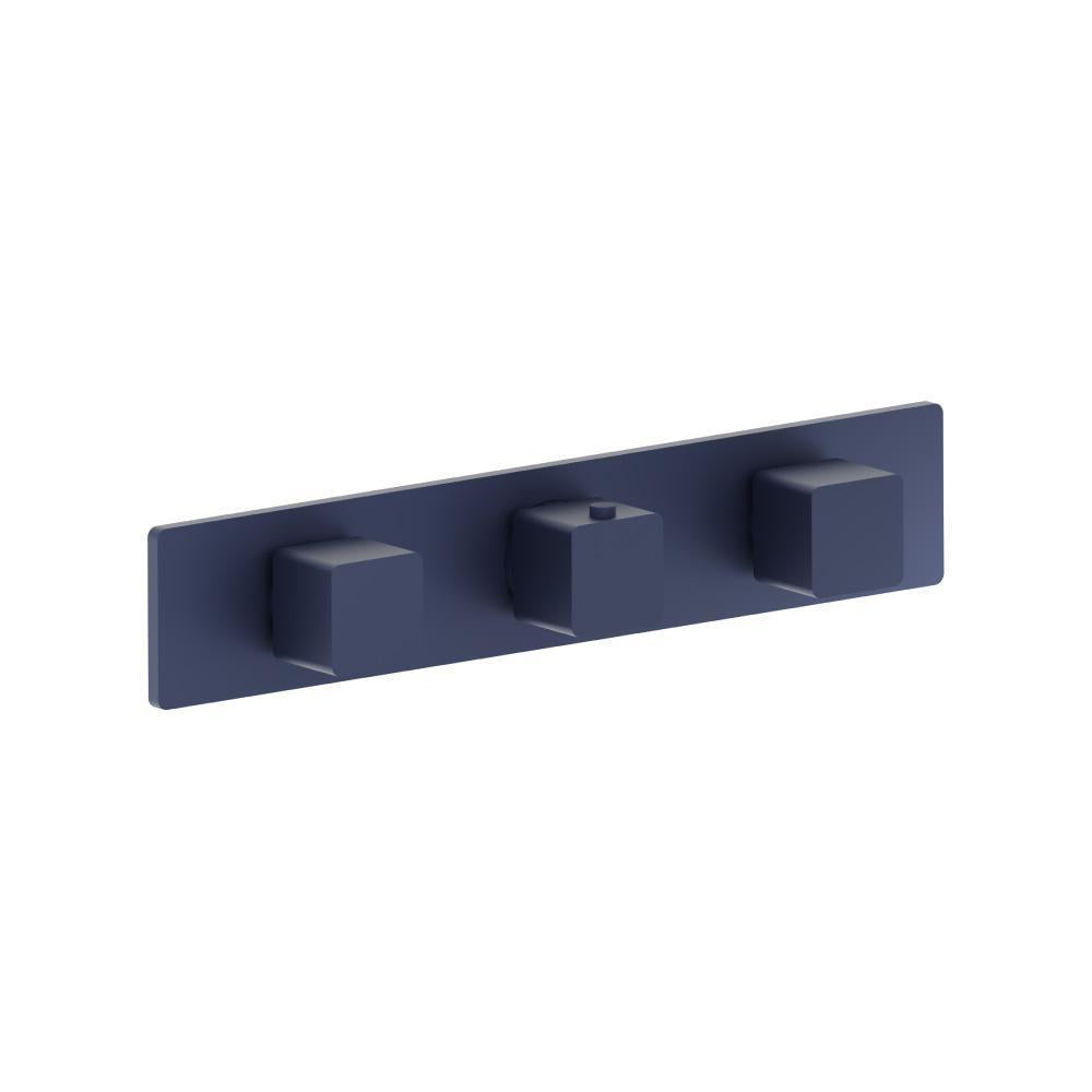 Flusso 196.2715 3/4" Horizontal Thermostatic Valve with 2 Volume Controls & Trim