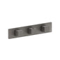 Flusso 196.2715 3/4" Horizontal Thermostatic Valve with 2 Volume Controls & Trim