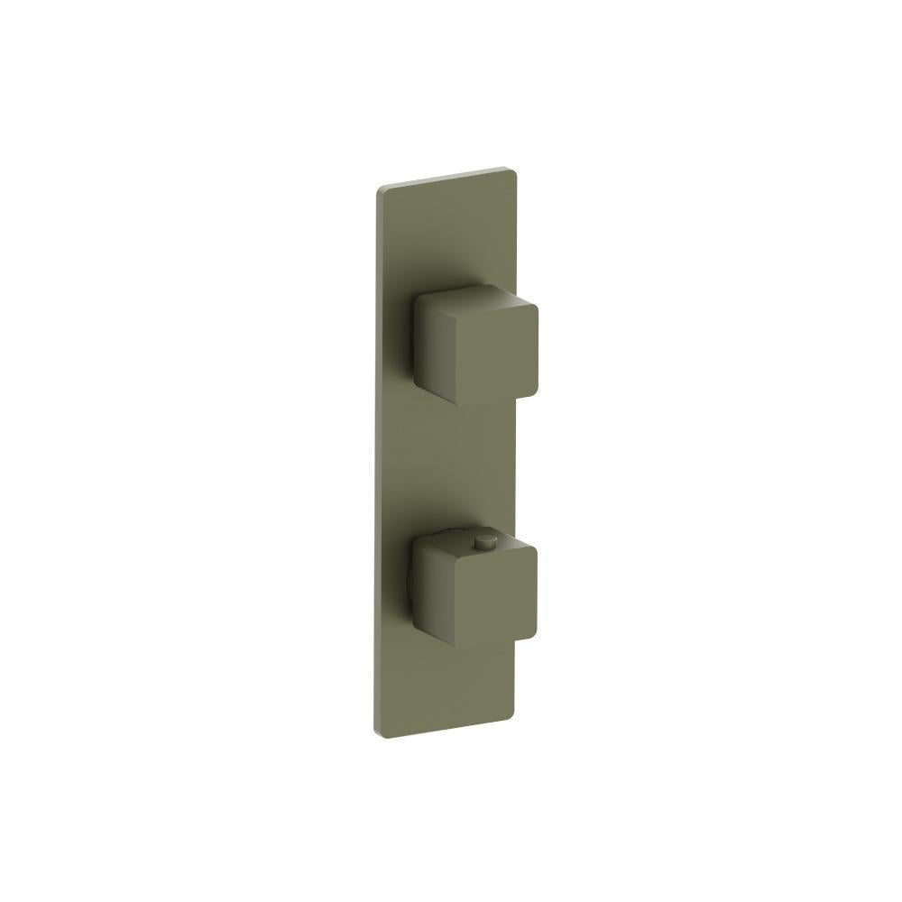 Flusso 196.2720 3/4" Horizontal Thermostatic Shower Valve & Trim - 1- Output