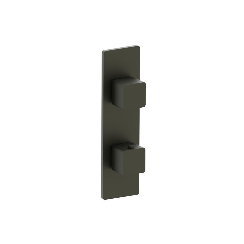 Flusso 196.2720 3/4" Horizontal Thermostatic Shower Valve & Trim - 1- Output