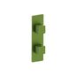 Flusso 196.2720 3/4" Horizontal Thermostatic Shower Valve & Trim - 1- Output