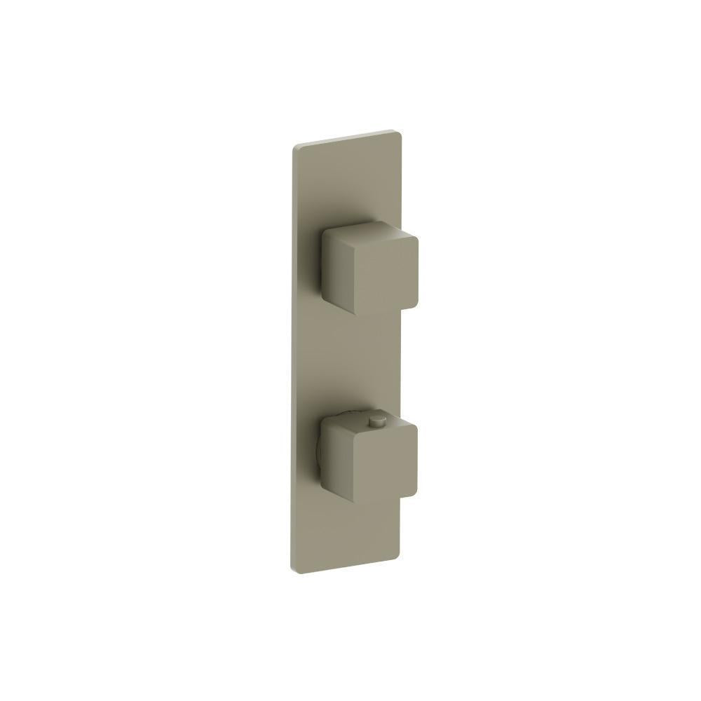 Flusso 196.2720 3/4" Horizontal Thermostatic Shower Valve & Trim - 1- Output