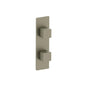 Flusso 196.2720 3/4" Horizontal Thermostatic Shower Valve & Trim - 1- Output