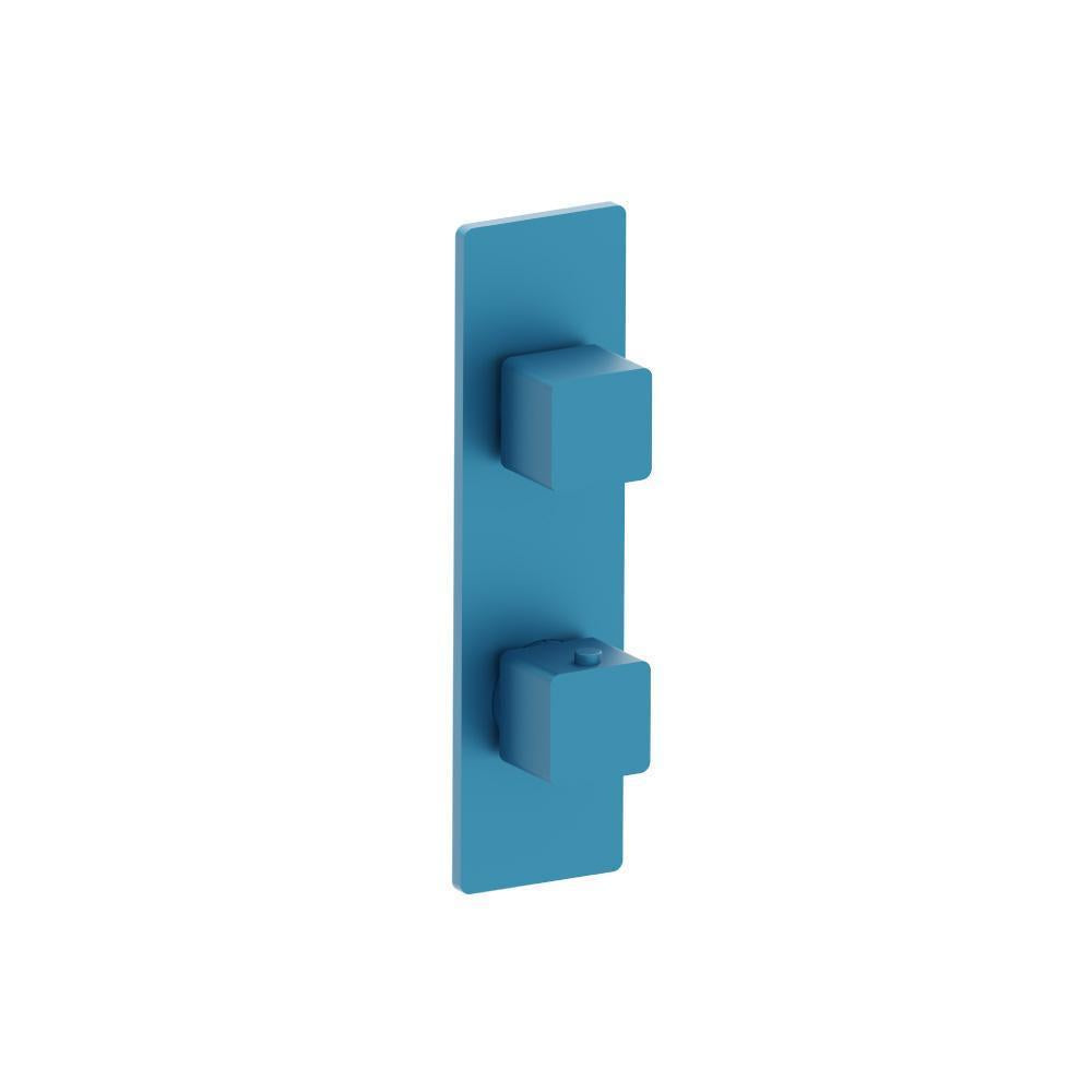 Flusso 196.2720 3/4" Horizontal Thermostatic Shower Valve & Trim - 1- Output