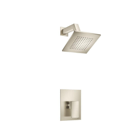 Flusso 196.3050 Single Output Shower Set With Brass Shower Head & Arm