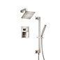 Flusso 196.3400 Two Output Shower Set With Shower Head, Hand Held And Slide Bar