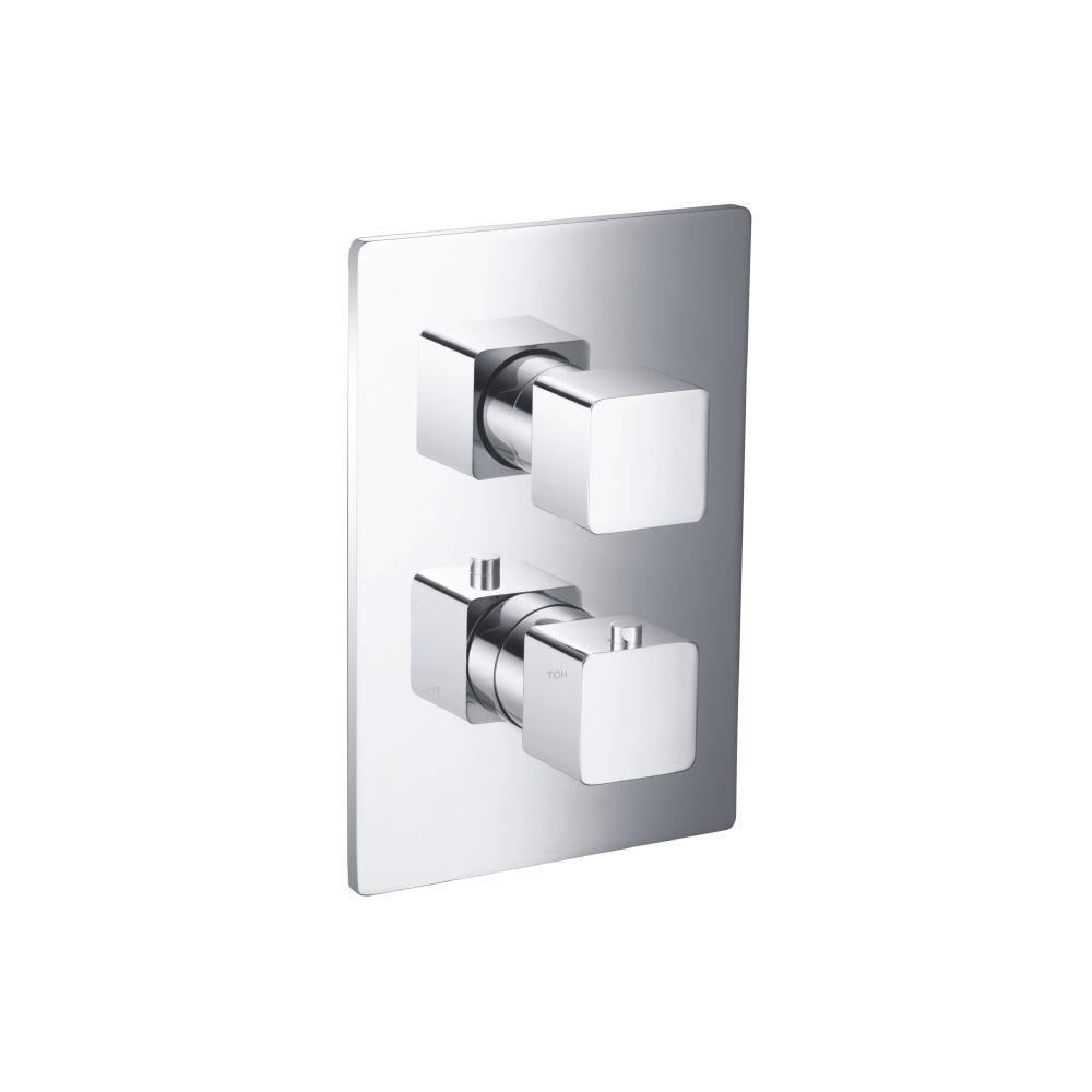 Flusso 196.4301 3/4" Thermostatic Valve & Trim - 3 Output