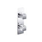 Flusso 196.2720 3/4" Horizontal Thermostatic Shower Valve & Trim - 1- Output