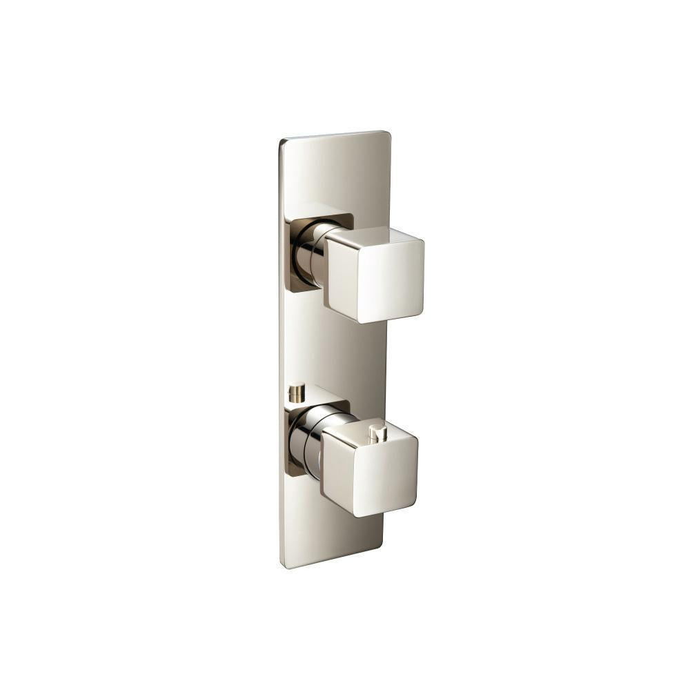 Flusso 196.2720 3/4" Horizontal Thermostatic Shower Valve & Trim - 1- Output
