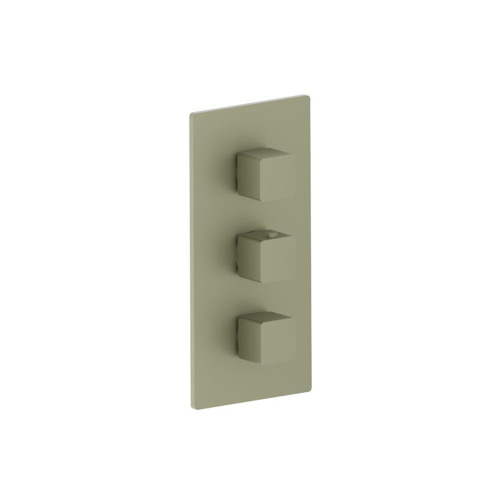 Flusso 196.4401 3/4" Thermostatic Valve and Trim - 2 Outputs