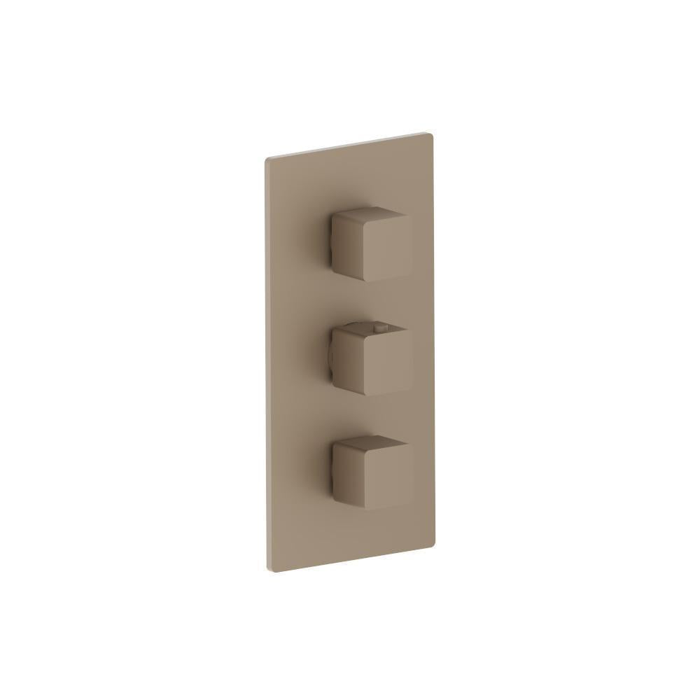 Flusso 196.4401 3/4" Thermostatic Valve and Trim - 2 Outputs