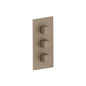 Flusso 196.4401 3/4" Thermostatic Valve and Trim - 2 Outputs