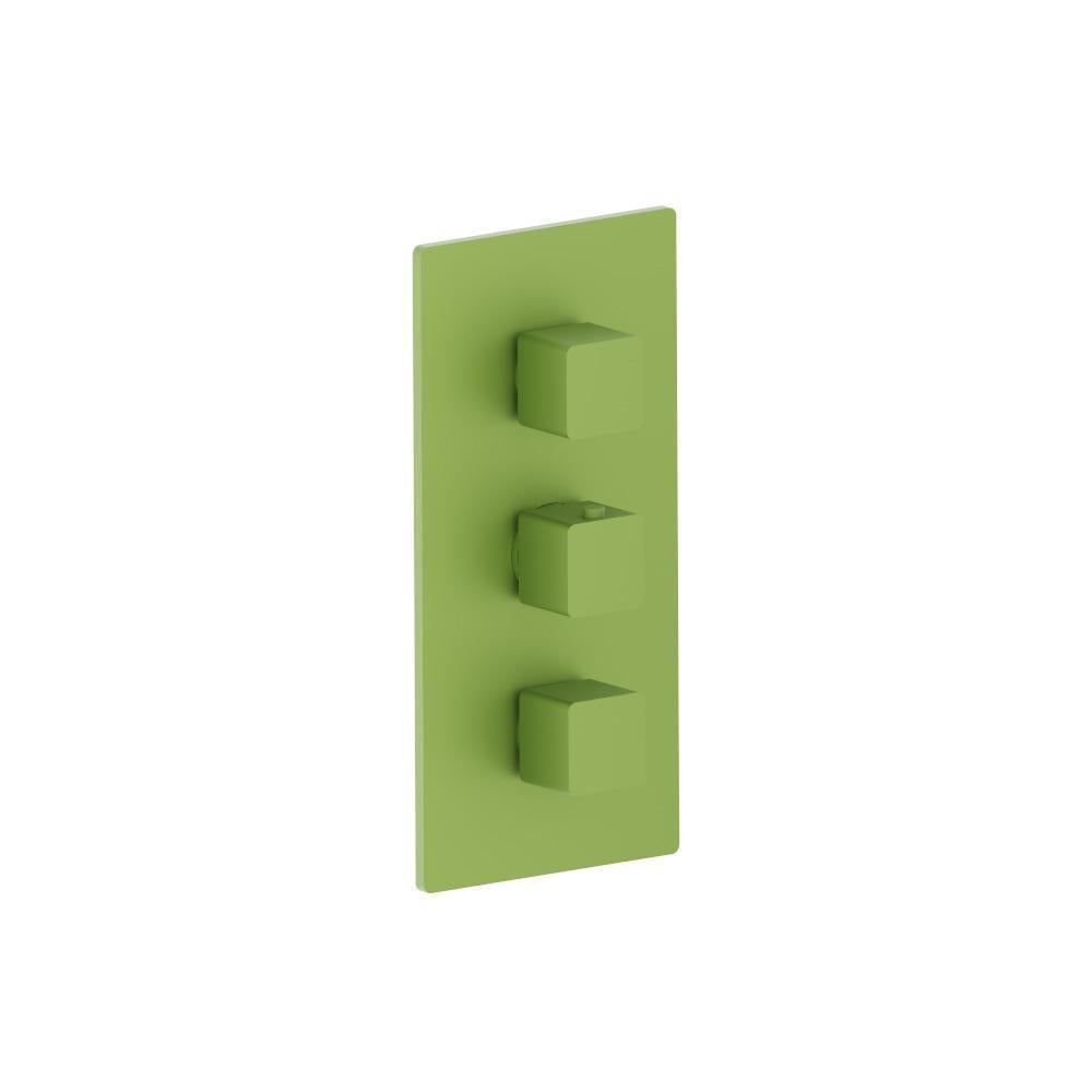 Flusso 196.4401 3/4" Thermostatic Valve and Trim - 2 Outputs