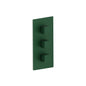 Flusso 196.4401 3/4" Thermostatic Valve and Trim - 2 Outputs
