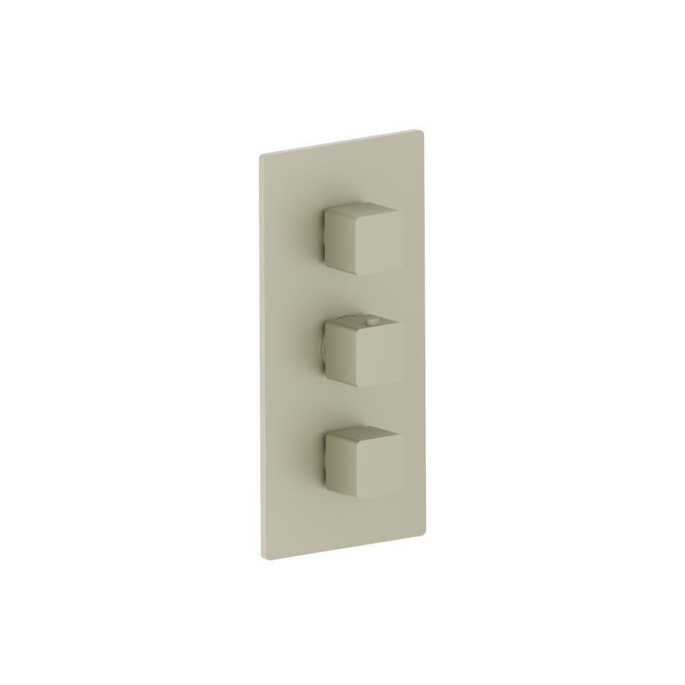 Flusso 196.4401 3/4" Thermostatic Valve and Trim - 2 Outputs