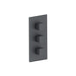 Flusso 196.4401 3/4" Thermostatic Valve and Trim - 2 Outputs